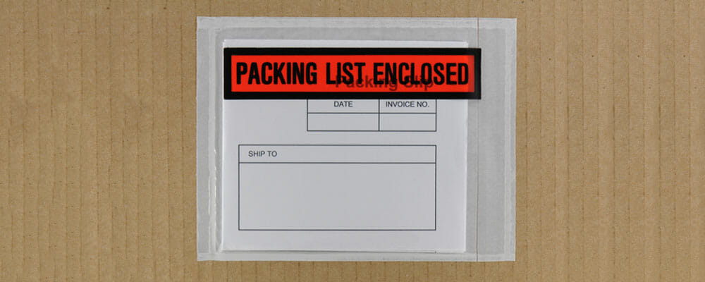 Packing List