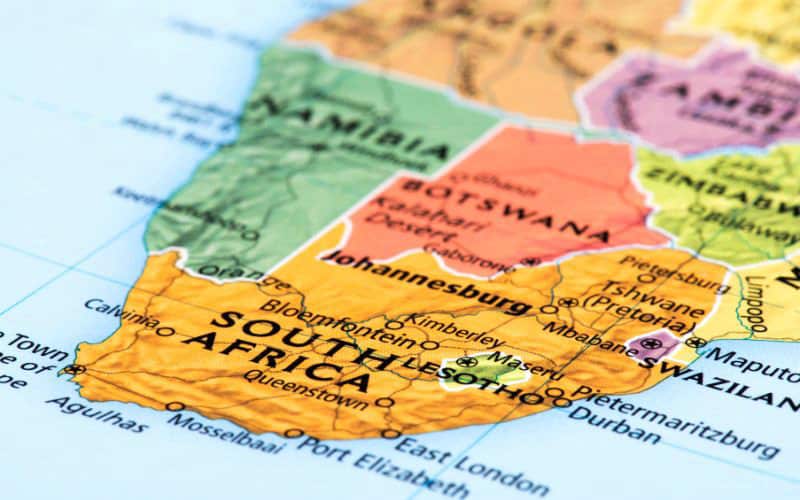 Frakt från Kina till Sydafrika