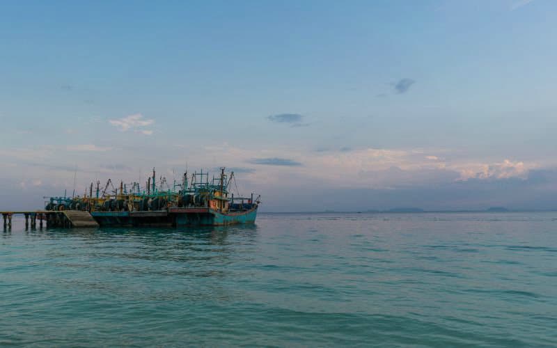 The Main Ports in China and Malaysia