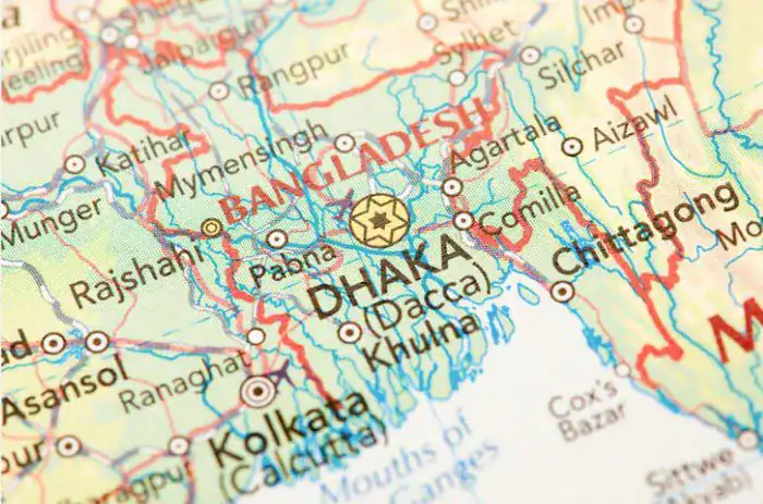 Szállítás Kínából Bangladesbe