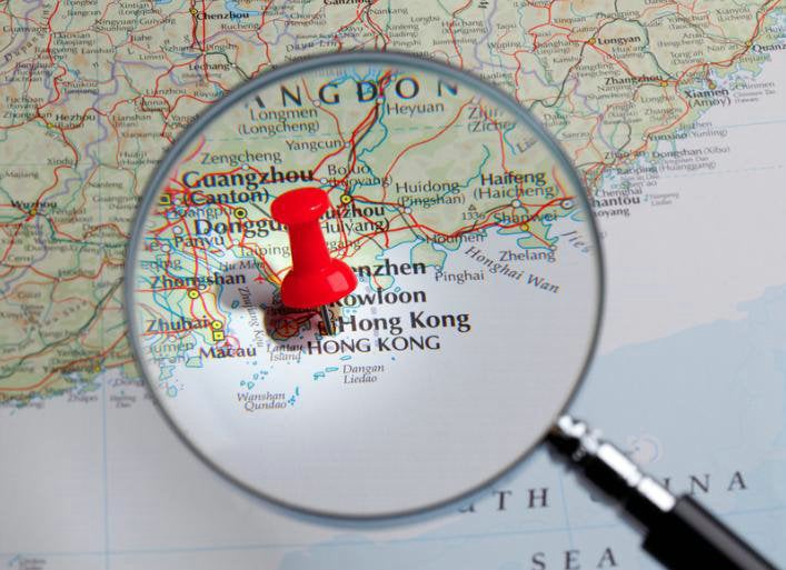 Enviar desde China a Hong Kong