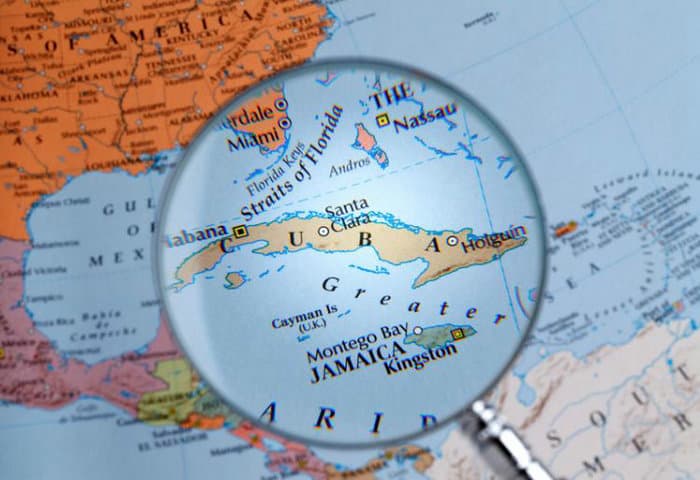 Dostava iz Kitajske na Kubo