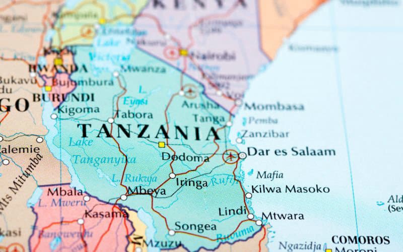 Expédition de la Chine vers la Tanzanie