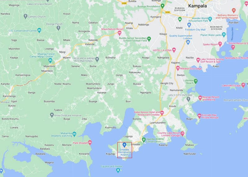 Internationaler Flughafen Entebbe (EBB)