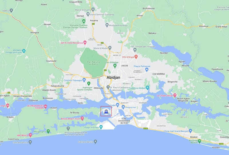 Belangrijkste havens voor zeescheepvaart