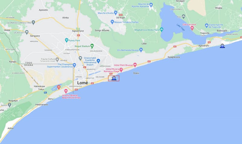 Belangrijkste havens voor verzending van China naar Togo